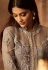 Gray embroidered kameez with palazzo  15079B